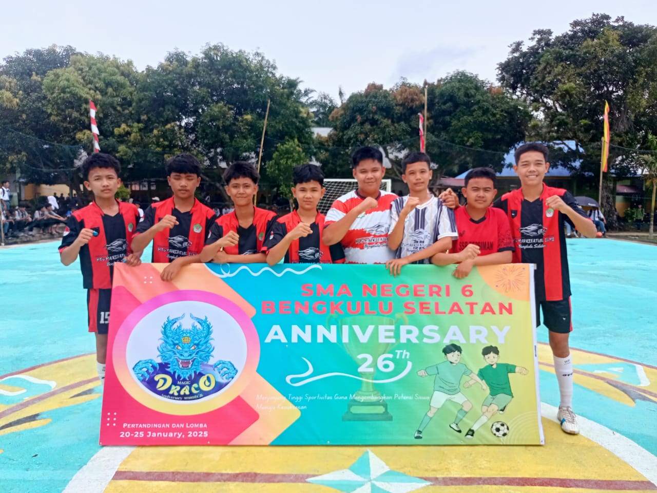 Tim Futsal Pesantren Makrifatul Ilmi